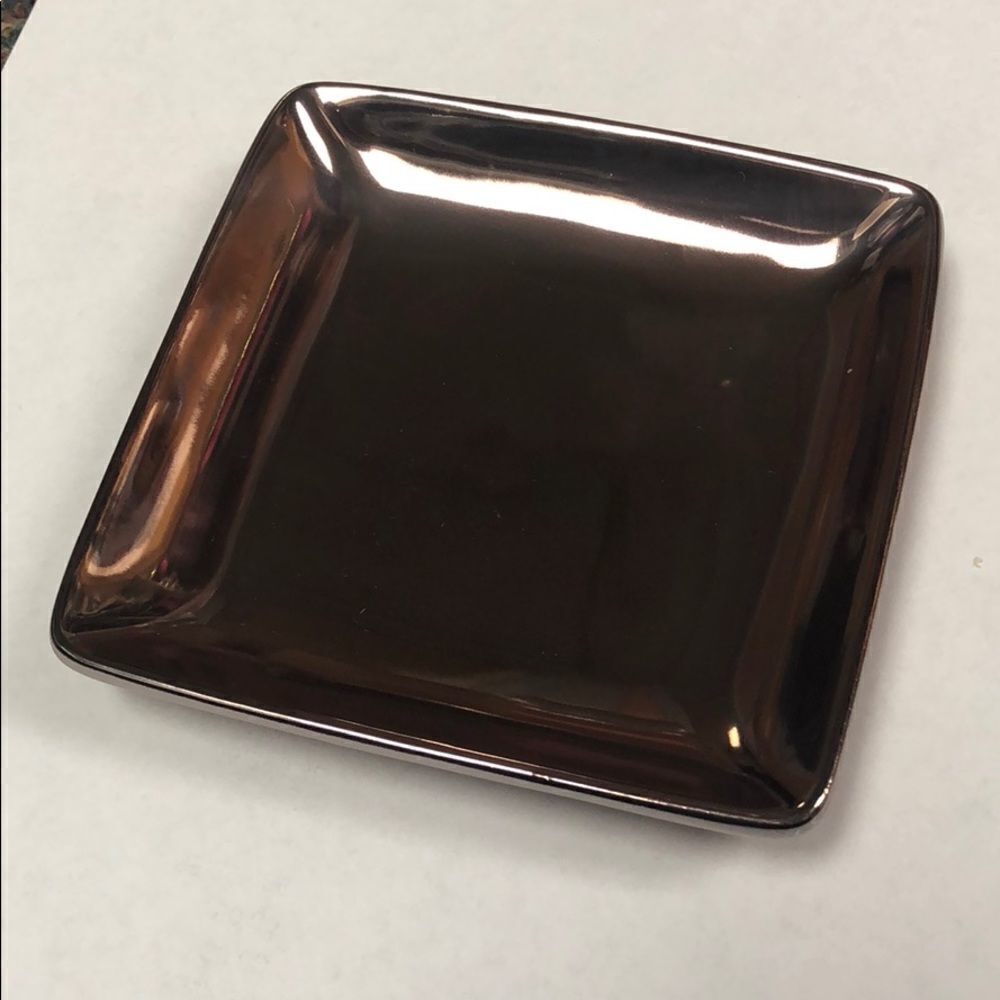 Rose Gold Decorative Square Tray